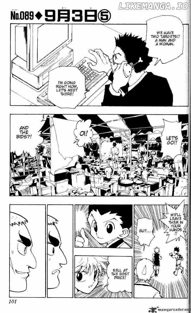 Hunter x Hunter, Chapter 89 image 01